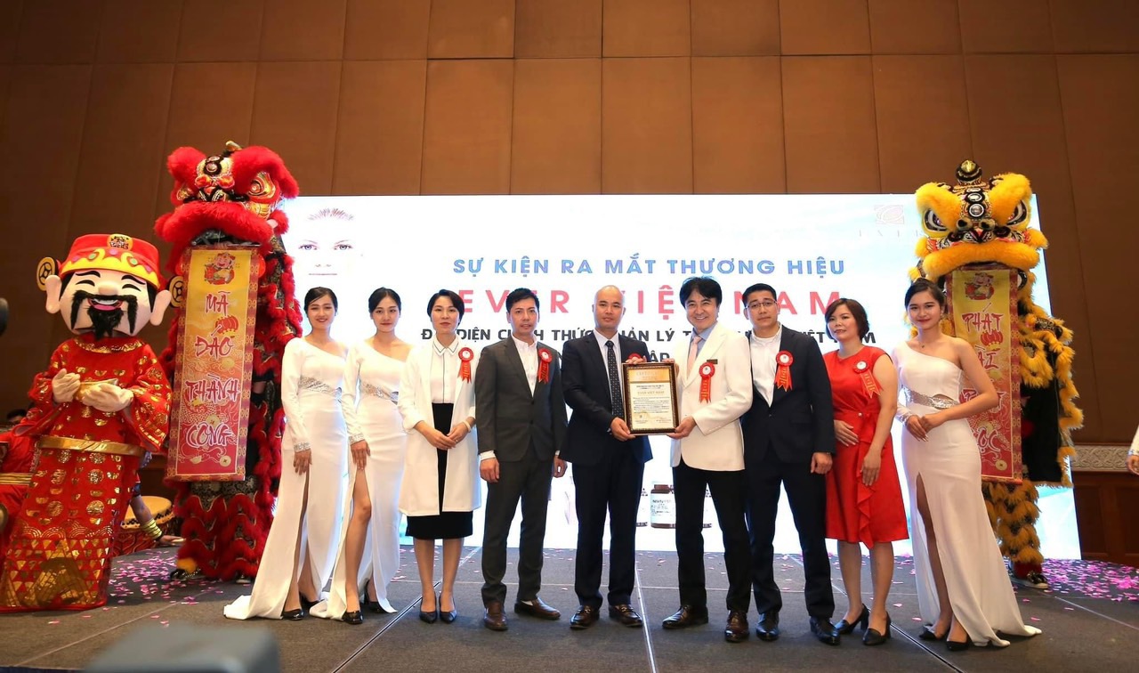 Lễ ra mắt thương hiệu EVER VIỆT NAM- chi nhánh tại Việt Nam của tập đoàn EVER GROUP Nhật Bản.
